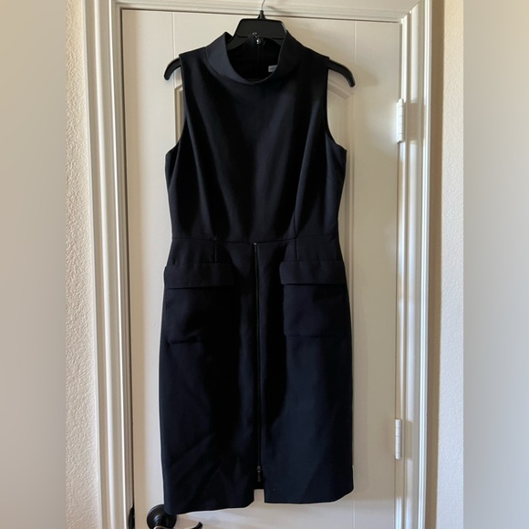 Antonio Melani Short Sleeve Black Dress Size 6 - Picture 4 of 4